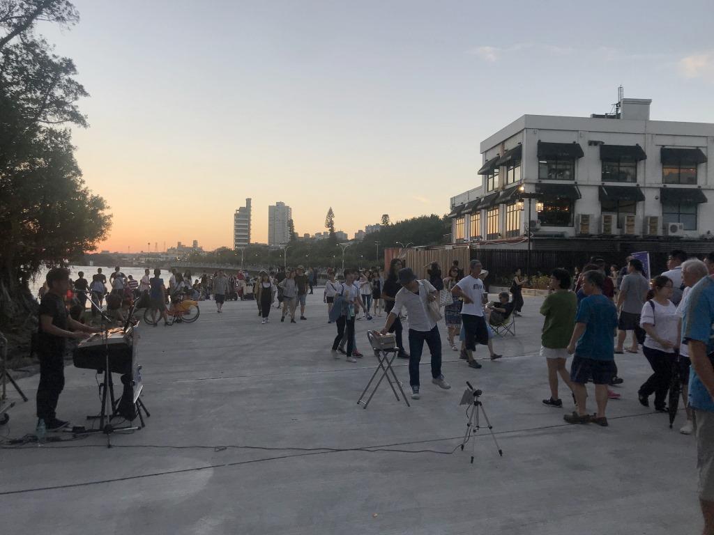 【淡水古蹟博物館】淡水海關碼頭園區無料展演場地 打造街頭藝人表演理想的舞台